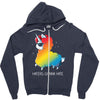 haters gonna hate Zipper Hoodie
