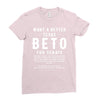 want a better texas Ladies Fitted T-Shirt