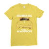 december girl is a perfect combination of princess and warrior Ladies Fitted T-Shirt