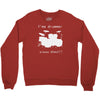 i'm a drummer please shout Crewneck Sweatshirt