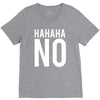hahaha no V-Neck Tee