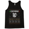 gemini christmas ugly sweater Tank Top