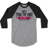 shes tying the knot buy us a shot 3/4 Sleeve Shirt