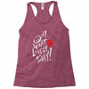 oh what a lovely day Racerback Tank