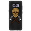 skull wood Samsung Galaxy S8 Plus