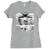 girl smoking a blunt Ladies Fitted T-Shirt