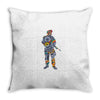 Soldier Colorful Throw Pillow