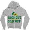 rock out with your guac out Zipper Hoodie