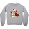 nice cat and dog Crewneck Sweatshirt