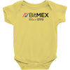 100x or gtfo bitmex edition Baby Bodysuit