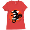 black attack Ladies Fitted T-Shirt