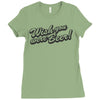 wish you were beer (3) Ladies Fitted T-Shirt