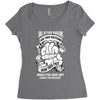 roll up your problems Women's Triblend Scoop T-shirt