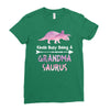 cool grandma saurus. Ladies Fitted T-Shirt