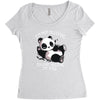 just resting my eyes Women's Triblend Scoop T-shirt