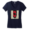 here's wade! Women's V-Neck T-Shirt