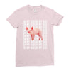oh my god pig Ladies Fitted T-Shirt
