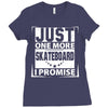 Just One More Skateboard I Promise Ladies Fitted T-Shirt