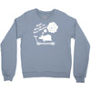 never give up on dreams ladies fitted Crewneck Sweatshirt