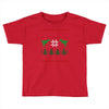 ugly dinosaur christmas Toddler T-shirt