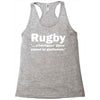rugby a hooligans game Racerback Tank