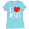 i love jesus Ladies Fitted T-Shirt