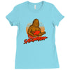 sasqwatch Ladies Fitted T-Shirt