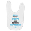 The Best Poppy Was Born In September Baby Bibs