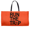 run the trap mens trap music t shirt dope swag hipster flosstradamus t Weekender Totes