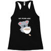 My Puns Are Racerback Tank