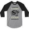It is Not Just A Hobby It is My Escape From Reality 3/4 Sleeve Shirt