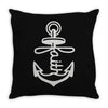 anchored faith (2) Throw Pillow