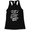 drink wine &amp; watch christmas movies Racerback Tank