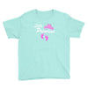 little princess gender reveal game Youth Tee