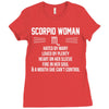 Scorpio Woman Ladies Fitted T-Shirt