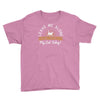 leave me alone talking to my cat today Youth Tee