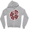 pizza1 Zipper Hoodie