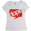 dope Women's Triblend Scoop T-shirt
