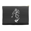 undefeated stencil football Accessory Pouches