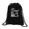 my weekend is all booked Drawstring Bags