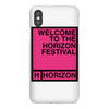 welcome to the horizon festival iPhoneX Case