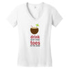 drink in my hand Women's V-Neck T-Shirt