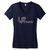 not that calm Women's V-Neck T-Shirt