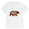 mama love bear V-Neck Tee