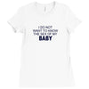 jacksons button Ladies Fitted T-Shirt