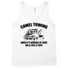 camel towing mens t shirt tee funny tshirt tow service toe college hum Tank Top