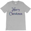 merry christmas colorful glitter T-Shirt