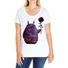 Totoro Forest Ladies Curvy T-Shirt