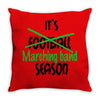 its marching band season green Throw Pillow