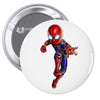 Iron Spidey Pin-back button
